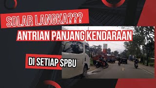 Solar Langka??? Terjadi Antrian Kendaraan Di Setiap SPBU di Toraja