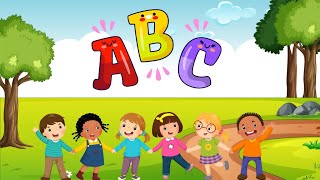 English alphabets animated series with capital and small letters