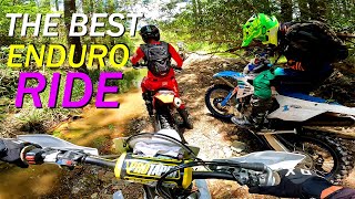 The Best Enduro Ride on my Highly Modified Husky Te300i