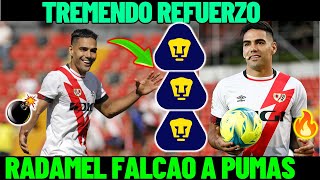 CONFIRMADO, PUMAS INTERESADO EL RADAMEL FALCAO. TREMENDO CRACK