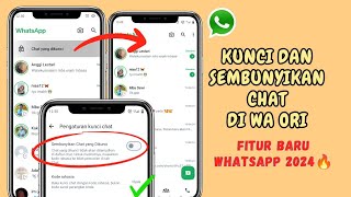 Fitur Baru WhatsApp🔥Cara Menyembunyikan Chat WA Yang Dikunci Dengan Kode Rahasia | #Iklimatusya'dia