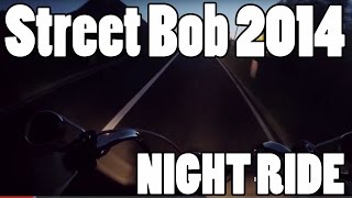 Night ride street bob harley davidson - makemoneyrelax