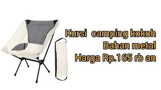 Unboxing & review kursi camping seharga 165 rban