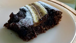 ৩ টি ডিম দিয়ে ভীষণ মজার চকলেট কেক রেসিপি | chocolate banana cake recipe | banana and chocolate cake