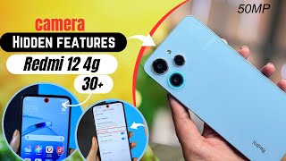 Redmi 12 4G Camera Features Tips And Tricks 🔥 Top 30+ Special Features | Redmi 12