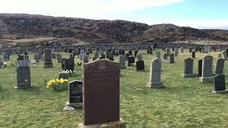 Bosta Beach Cemetery - Great Bernara - Isle of Lewis, Scotland