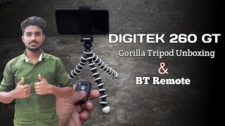 DIGITEK 260 GT. Gorilla tripod unboxing & full review in hindi. for best used.