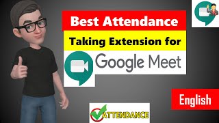 How to Take Attendance in Google meet | Best Google Meet attendance Extension (New)