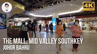 Walking In Mid Valley Southkey JB | JB Megamall | Johor Bahru Malaysia | Walking Tour 2022 [4K]