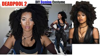 DIY Marvel Domino Costume/Transformation Deadpool 2 Tutorial Halloween