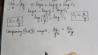 problem 10 || lagranges's linear partial differential equations