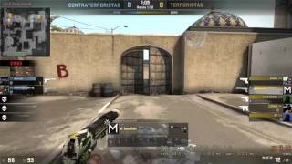 CS:GO 1 Round ace pistol Dust II