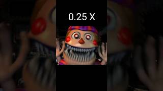 FNaF 7: Ultimate Custom Night - Nightmare BB Jumpscare 0.25x - 2x speed