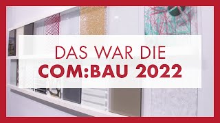 Glas Marte auf der com:bau 2022 – Eindrücke von der Messe