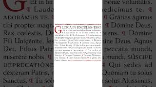 GLORIA IN LATIN #shorts #prayer #latin #mass