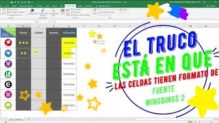 ⭐️Tabla Comparativa CALIFICANDO CON ESTRELLAS 🤩