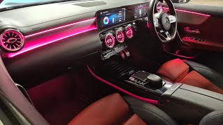 Mercedes Benz CLA / A Class 2018-2022 Ambient Lighting Upgrade Retrofit UK - Afterone UK