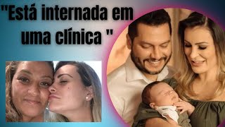 Andressa Urach  está internada em uma clínica,  a mais de duas semanas.