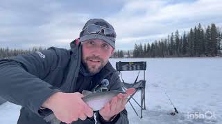 Struble Lake - Ice Fishing - Dec 21 2023 - Matt Solo