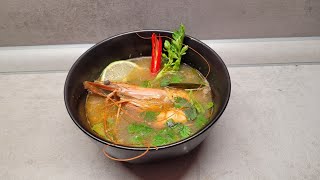 Poctivá Tom Yum polévka #thaifood  #asiafood #souprecipe