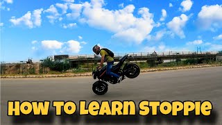 How To Learn Stoppie On Bike || Follow These Easy steps 🥰