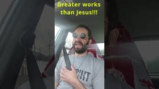 Jesus Tells Apostles They Would Do Greater Works Than Him!! Embrace the Holy Spirit POWER! #shorts