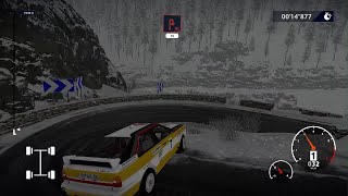 WRC 10 Monte Carlo 1984 Audi Quattro Anniversary Mode PS5