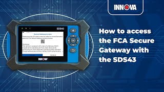 Innova SDS43 | How to access the FCA Secure Gateway