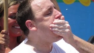 (Live Video) 2013 Nathans Hot Dog Eating Contest  Joey Chestnut Breaks his Own Record!!!