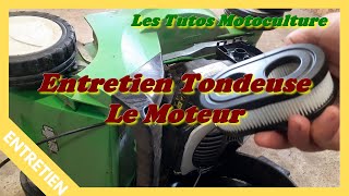 Entretien Tondeuse , Partie 1 : Le Moteur ( bougie , filtre , huile , vidange )