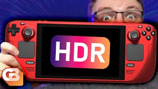 HDR just had a HUGE week on the Steam Deck