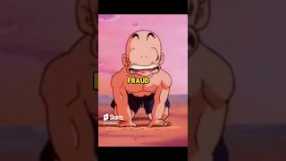 Krillin is a FRAUD #dragonball #dragonballz