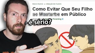 Tutorias que deviam SER PROÍBIDOS