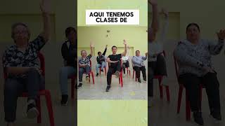 Clase de PILATES  en SILLA para adultos mayores.