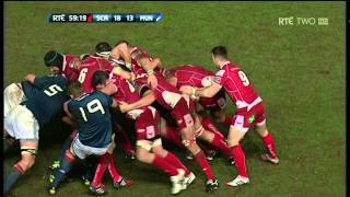 01/03/2014 Scarlets V Munster -  RaboDirect PRO12 - Full Match