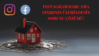 Reklam yöneticisinde ki harcama sınırının üstündesin sorunu çözümü!