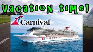 Vacation Cruise Time!  Carnival Miracle.