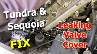 How to replace valve cover gaskets on a Toyota Sequoia / Tundra 4.7 iFORCE --- start to finish