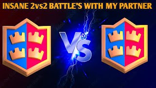 #1 INSANE 2vs2 BATTLE'S WITH MY TEAMMATE' 🔥