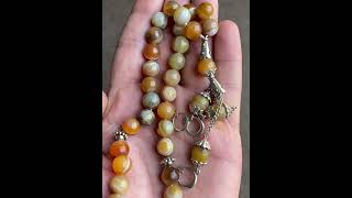 Agate Tasbih Turkish Style #gems #gemstones