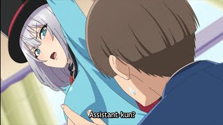 Senpai wants Assistant-kun to tickle her