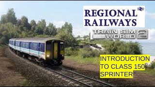 train sim world 2 west Cornwall local: introduction to class 150