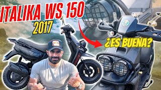 ¡Debe ser tuya!📣✅ ITALIKA WS 150 🏍🔥modelo 2017 | ¿vale la pena? | Prueba de manejo | #reseña