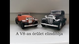 Összehasonlítás: 1932 Ford - Kinsmart vs Welly (HUN)