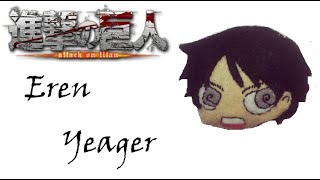 Attack on Titan: Eren Yeager Plushie Tutorial