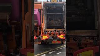 Dennis Elite 6 Refuse Truck on Split Recycling, ZMV #shorts