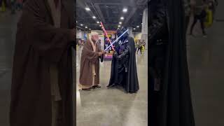 Kenobi vs Vader #starwars #shorts