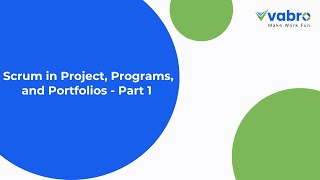 Scrum in Project, Programs, and Portfolios - Part 1 #Scrum #Agile #Portfolios