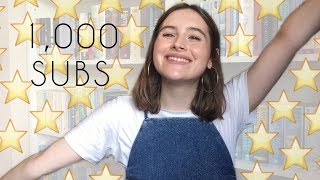 1,000 Subscribers and Giveaway Announcement! (CLOSED)