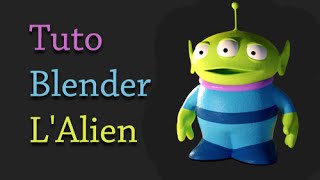 Blender tutorial, l'Alien